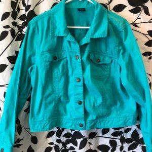 Turquoise Jean Jacket